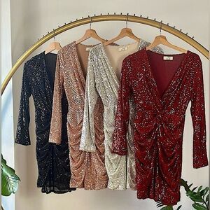 Made in Italy Sequin Dress